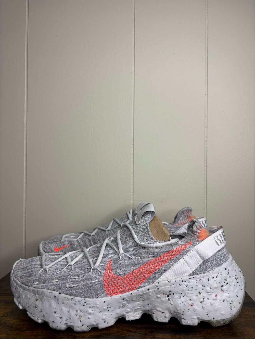 Nike Space Hippie 04 Shoes Mens  Size 11.5 'This is Trash' Gray